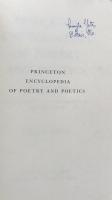 Princeton Encyclopedia of Poetry and Poetics（Enlarged Edition）