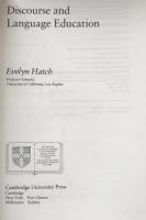 Discourse and Language Education (Cambridge Language Teaching Library) 
