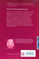 Discourse and Language Education (Cambridge Language Teaching Library) 