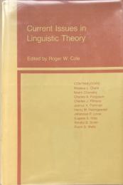 Current Issues in Linguistic Theory