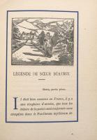 Légende de Soeur Béatrix  Illustrations de G. Ripart