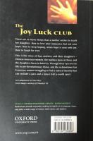 The Joy Luck Club　(Oxford Bookworms Library):Stage 6: 2500 Headwords