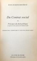 Du contrat social ou Principes du droit politique. et autres écrits autour du Contrat social