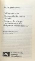 Del contrato social. Discurso sobre las ciencias y las artes. Discurso sobre el origen y los fundamentos de la desigualdad entre los hombres