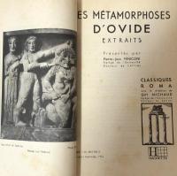 LES METAMORPHOSES D'OVIDE : EXTRAITS(CLASSIQUES ROMA)