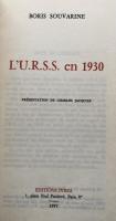L'U.R.S.S. EN 1930