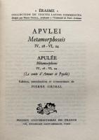 Métamorphoses (IV, 28 - VI , 24) Le conte d'Amour et Psyché