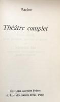 Théatre complet: Édition de Maurice Rat