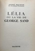 Lélia Ou La Vie De Georges Sand