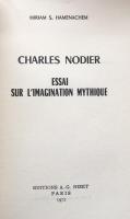 CHARLES NODIER : ESSAI SUR L'IMAGINATION MYTHIQUE