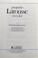 pequeño Larousse en color