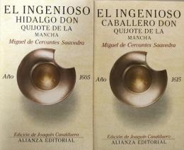 El Ingenioso Hidalgo Don Quijote de la Mancha - 2 Vols.