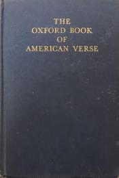 The Oxford Book of American Verse