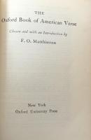 The Oxford Book of American Verse