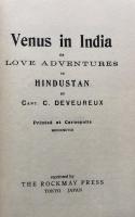 Venus in India Or Love Adventures in Hindustan