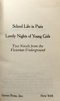 School Life in Paris&Lovely Nights of Young Girls: Two Novels from the Victorian Underground