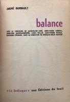 Balance  23 Septembre-22 Octobre