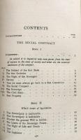 The Social Contract and Discourses (Everyman's Library No.660)

