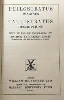 Philostratus Imagines. Callistratus Descriptions (Loeb Classical Library)