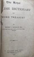Royal English Dictionary and Word Treasury