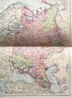 Philips' Record Atlas: A series of 128 pages of coloured political maps of the world,embodying the changes resulting from the various peace treaties with consulting index