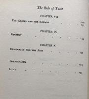 The Rule of Taste : From George Ⅰ to George IV