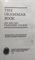 The Grammar Book: An ESL/EFL Teacher's Course