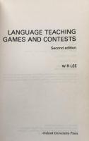 Language Teaching Games and Contests（Second Edition）