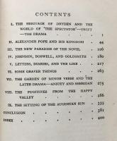 The Peace of the Augustans: A Survey of Eighteenth Century Literature as a Place of Rest and Refreshment