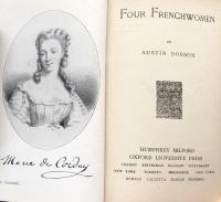 Four French Women(The World's Classics CCXLVIII)
