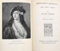 Rosalba's Journal and Other Papers(The World's Classics CCLX)