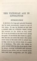 The Victorian Age in Literature(The Home University Library of Modern Knowledge 70)
