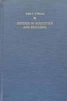 Studies in Augustine and Eriugena