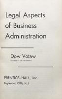 Legal Aspects of Business Administration