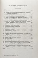 How to Find the Law: A Comprehensive Treatment of the Problems of Legal Research with Illustrations from Various Publications, Together with a Legal Bibliography for Each State and the Federal Government(A Legal Reference Handbook)