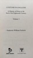 Costume in England: A History of Dress to the End of the Eighteenth Century Vol.1・2