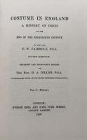 Costume in England: A History of Dress to the End of the Eighteenth Century Vol.1・2