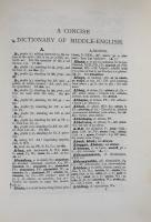 A Concise Dictionary of Middle English From A.D.1150 to 1580 
