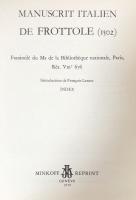 Manuscrit Italien de Frottole (1502):Facsimilé du Ms de la Bibliothèque nationale, Paris, Rés. Vm7 676 