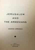 Jerusalem and the Armenians