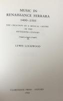 Music in Renaissance Ferrara 1400-1505: The Creation of a Musical Centre in the Fifteenth Century (Oxford Monographs on Music)

