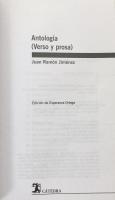 Antología  (Verso y Prosa)
