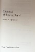 Mammals of the Holy Land