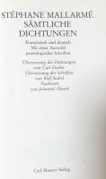 Sämtliche Dichtungen  Französisch und deutsch  Mit einer Auswahl poetologischer Schriften


