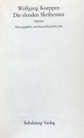 Die elenden Skribenten  Aufsätze. Herausgegeben von Marcel Reich-Ranicki.

