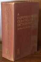 A Comprehensive Old-English Dictionary