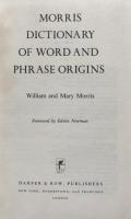 Morris Dictionary of Word and Phrase Origins