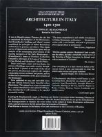 Architecture in Italy 1400-1500(Yale University Press Pelican History of Art ) 
