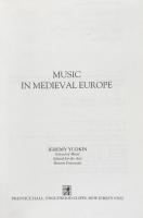 Music in Medieval Europe (Prentice Hall History of Music Series)