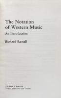 The Notation of Western Music: An Introduction